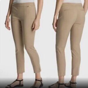Tory Burch Khaki Callie Skinny Pants